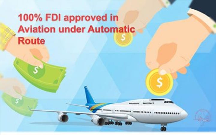 Cabinet clears 100% FDI in aviation under automatic route